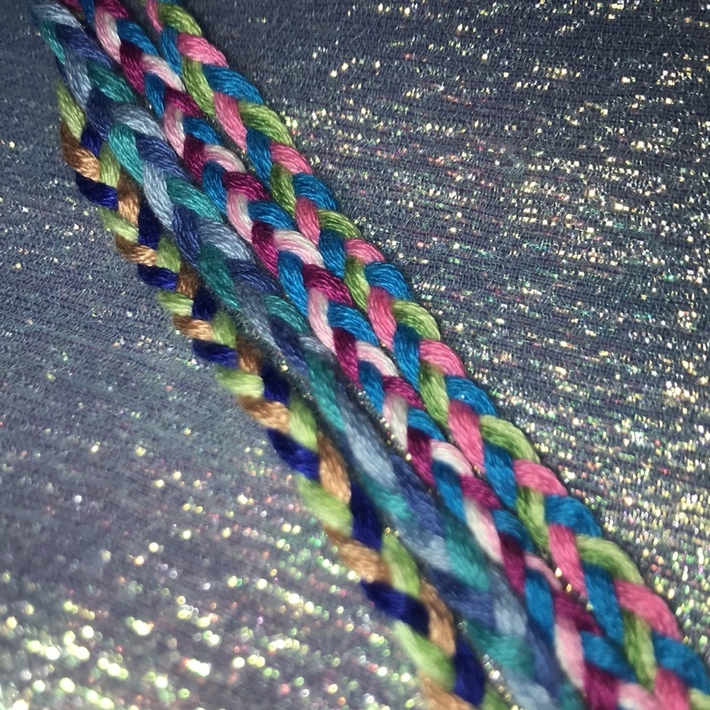 🔥 6/$15 4pc Handmade Colorful Braided Friendship Bracelets
